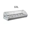RTR6/GF-166 desktop commercial food desktop heating and insulation display cabinet, glass display cabinet, 1127*420*336mm Specification image